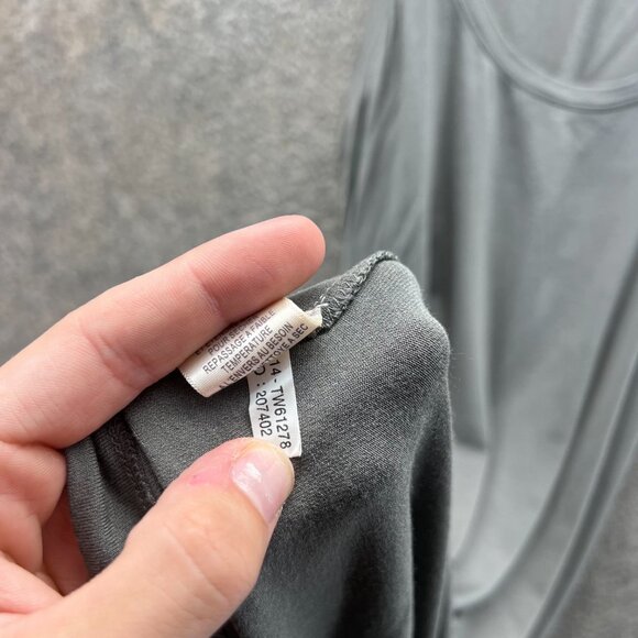 Tommy Bahama Tank Dress Women Small Gray Sleeveless Stretch Soft Jersey Pencil - Picture 10 of 11